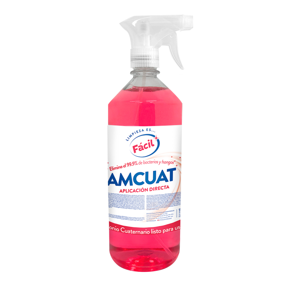 AMCUAT_1L AMCUAT – DESINFECTANTE CUATERNARIO – 1L - Imagen 1