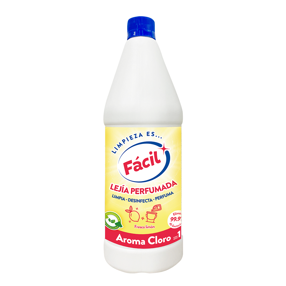 aroma cloro 1L_con bio AROMA CLORO – LEJÍA PERFUMADA 5% – 1L - Imagen 1